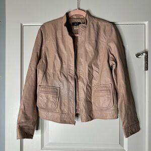 Philippe Adec Paris 100% leather jacket